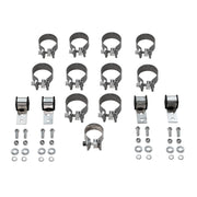 Flowmaster 817937 - American Thunder Crossmember-Back Exhaust System Fits 1963-1966 GM C10/1000 Series V8 Truck, 2Wd Short And Long Bed, 2.5 Inch 409 Stainless Steel, Dual Exit Flowmaster 4