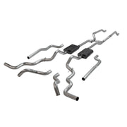 Flowmaster 817940 - American Thunder Crossmember-Back Exhaust System Fits 1967-1972 Chevrolet/Gmc K10, K15/K1500, K20, K25/K2500 4Wd Trucks With V8 Engines, 2.50 Inch 409 Stainless Steel Flowmaster 1