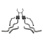 Flowmaster 817940 - American Thunder Crossmember-Back Exhaust System Fits 1967-1972 Chevrolet/Gmc K10, K15/K1500, K20, K25/K2500 4Wd Trucks With V8 Engines, 2.50 Inch 409 Stainless Steel Flowmaster 2