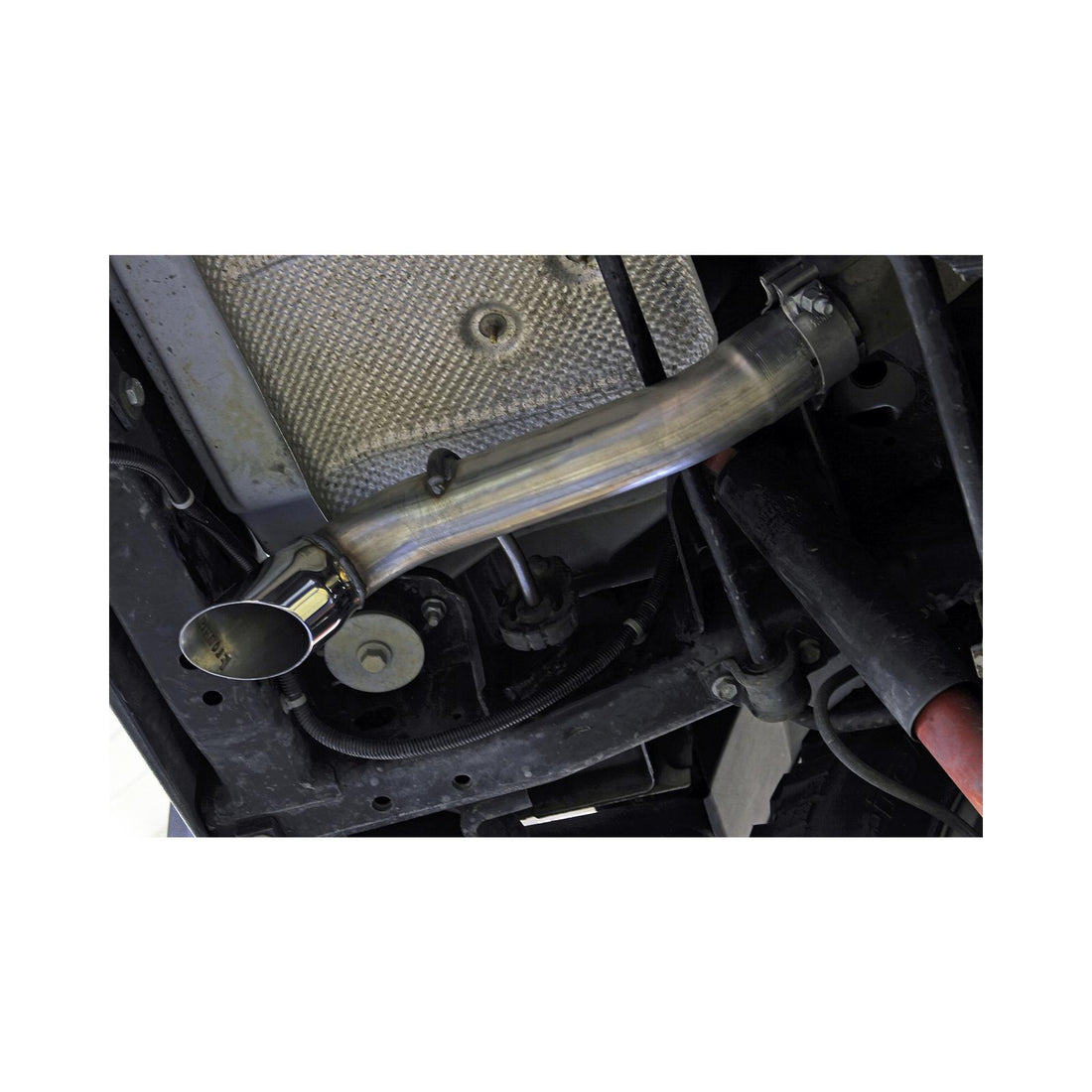 Flowmaster 817942 - American Thunder Axle-Back Exhaust System Fits 2007-2018 Jeep Wrangler Jk With 3.6L/3.8L, No Muffler Flowmaster 5