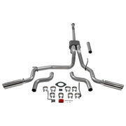Flowmaster 817979 - American Thunder Cat-Back Exhaust System Fits 2021-2025 Ford F-150 2.7L, 3.5L, 5.0L. American Thunder, Cat-Back, Dual Exit Stainless Steel Exhaust System Flowmaster 2
