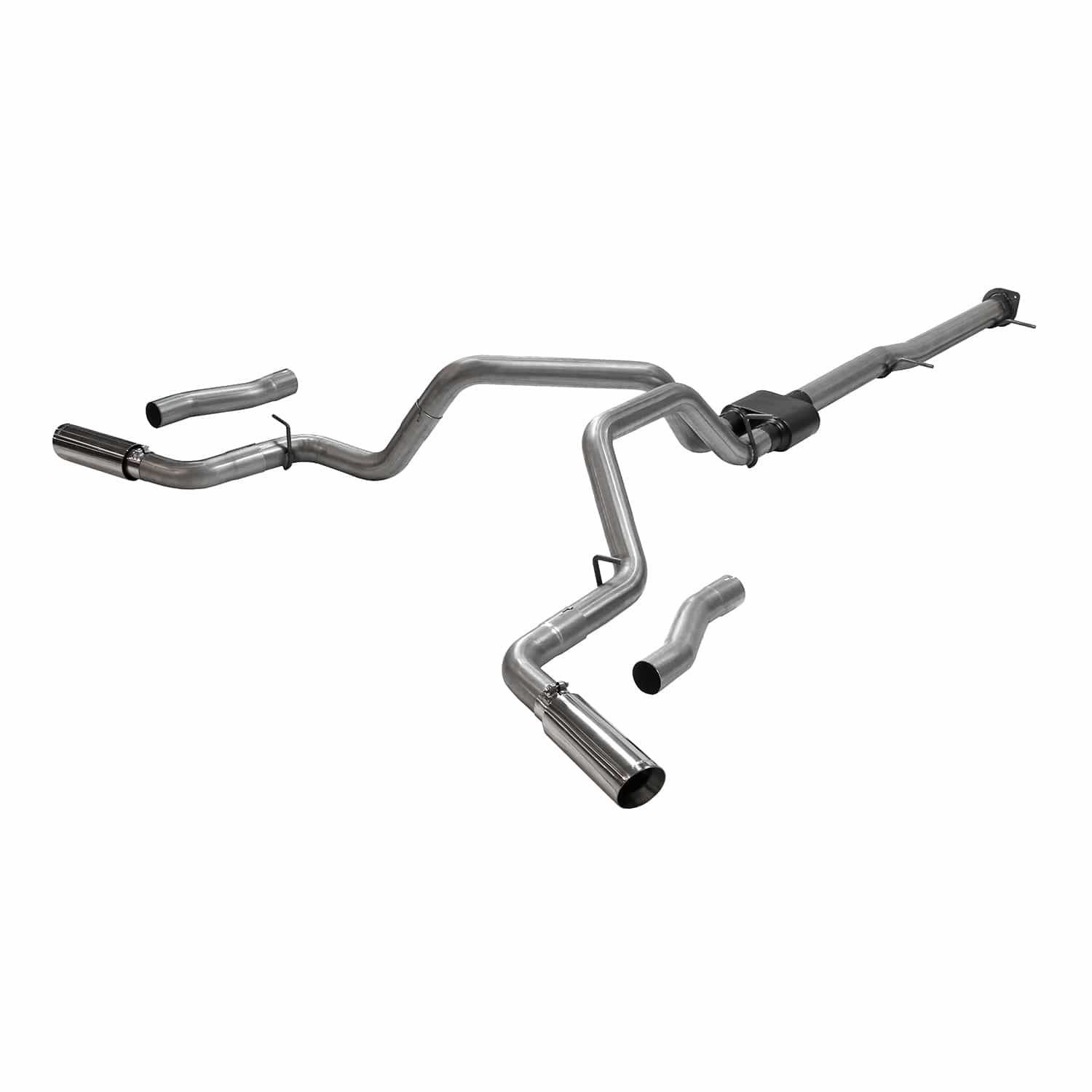 Flowmaster NA Flowmaster 818112 - Outlaw Cat-Back Exhaust System Fits 2020-2026 Silverado/Sierra 2500Hd/3500Hd 6.6L Gas V8, Outlaw Series, 3.50 Inch To Dual 3.00 Inch Cat-Back, Dual Rear Exit, Stainless Steel Exhaust System Flowmaster