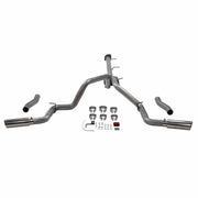 Flowmaster NA Flowmaster 818112 - Outlaw Cat-Back Exhaust System Fits 2020-2026 Silverado/Sierra 2500Hd/3500Hd 6.6L Gas V8, Outlaw Series, 3.50 Inch To Dual 3.00 Inch Cat-Back, Dual Rear Exit, Stainless Steel Exhaust System Flowmaster
