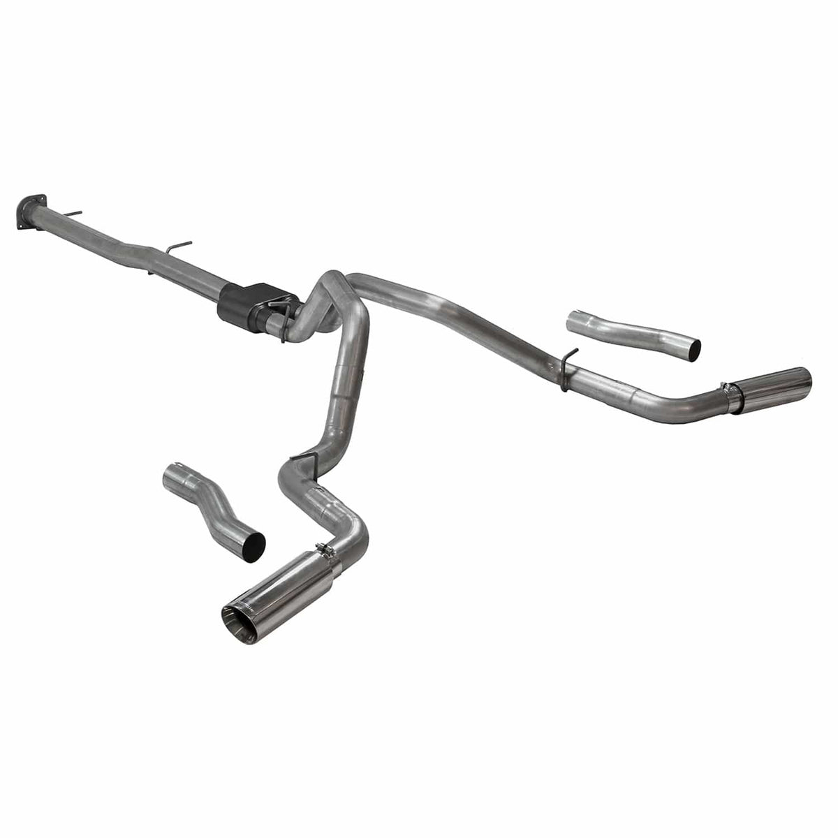 Flowmaster NA Flowmaster 818112 - Outlaw Cat-Back Exhaust System Fits 2020-2026 Silverado/Sierra 2500Hd/3500Hd 6.6L Gas V8, Outlaw Series, 3.50 Inch To Dual 3.00 Inch Cat-Back, Dual Rear Exit, Stainless Steel Exhaust System Flowmaster