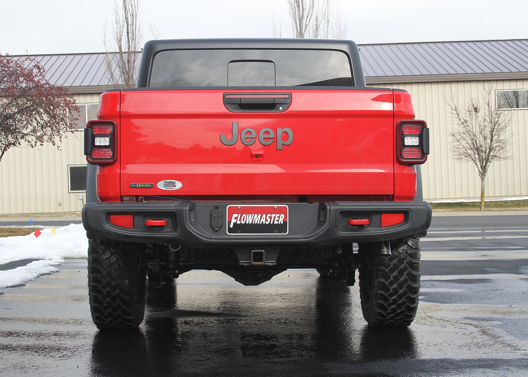 Flowmaster 818131 American Thunder Cat-Back Exhaust System Stainless Steel Single Rear Exit