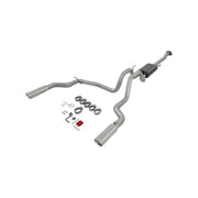 Flowmaster 818147 - Force Ii Cat-Back Exhaust System Fits 2015-2020 Ford F-150 2.7L, 3.3L, 3.5L, 5.0-Liter, Force Ii Cat-Back, Dual Out Rear Exit, 4.00-Inch Polished Tips, Stainless Steel Exhaust System Flowmaster 4