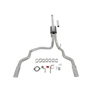 Flowmaster 818148 - Force Ii Cat-Back Exhaust System Fits 2021-2025 Ford F-150 2.7, 3.5, 5.0-Liter, Force Ii Cat-Back, Dual Out Rear Exit, 4.00-Inch Polished Tips, Stainless Steel Exhaust System Flowmaster 3