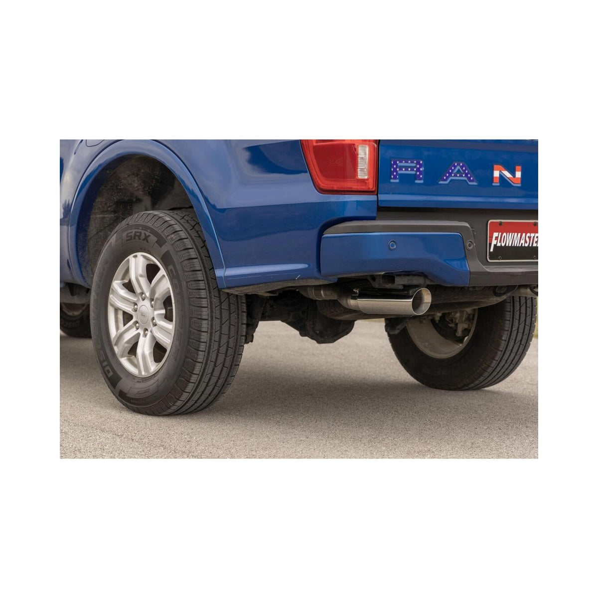 Flowmaster 818158 - American Thunder Cat-Back Exhaust System Fits 2019-2023 Ford Ranger 2.3-Liter, American Thunder, Cat-Back Dual Exit 2.5-Inch Stainless Steel Exhaust System Flowmaster 1