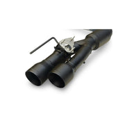 Flowmaster 818159 - Outlaw Axle-Back Exhaust System Fits 2024-2026 Ford Mustang Gt 5.0-Liter And Ecoboost 2.3-Liter, Outlaw Axle-Back 3.0-Inch Stainless Steel Exhaust System, 4.0-Inch Black Quad Tips With Valves Flowmaster 1