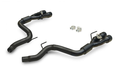 Flowmaster 818159 - Outlaw Axle-Back Exhaust System Fits 2024-2026 Ford Mustang Gt 5.0-Liter And Ecoboost 2.3-Liter, Outlaw Axle-Back 3.0-Inch Stainless Steel Exhaust System, 4.0-Inch Black Quad Tips With Valves Flowmaster 4