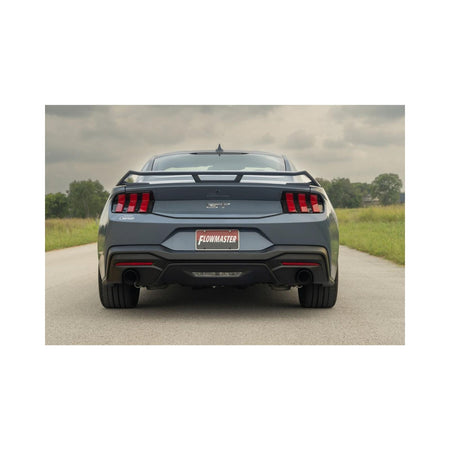 Flowmaster NA Flowmaster 818160 - Outlaw Axle-Back Exhaust System Fits 2024-2026 Ford Mustang Gt 5.0-Liter And Ecoboost 2.3-Liter, Outlaw Axle-Back 3.0-Inch Stainless Steel Exhaust System, 4.0-Inch Black Tips With No Valves Flowmaster
