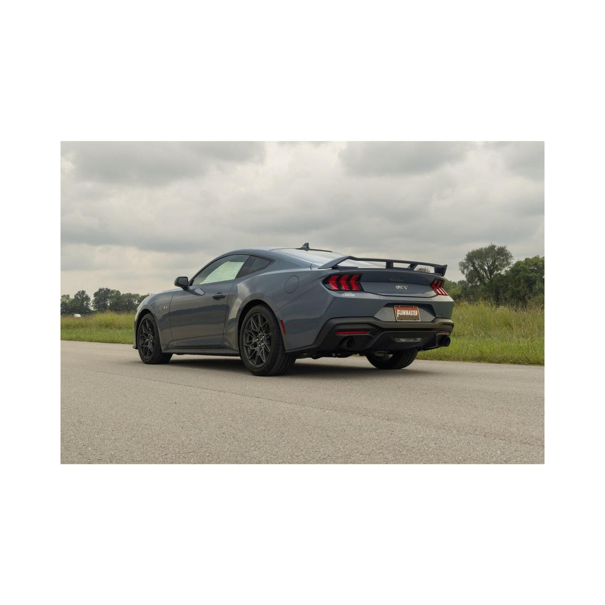 Flowmaster NA Flowmaster 818160 - Outlaw Axle-Back Exhaust System Fits 2024-2026 Ford Mustang Gt 5.0-Liter And Ecoboost 2.3-Liter, Outlaw Axle-Back 3.0-Inch Stainless Steel Exhaust System, 4.0-Inch Black Tips With No Valves Flowmaster