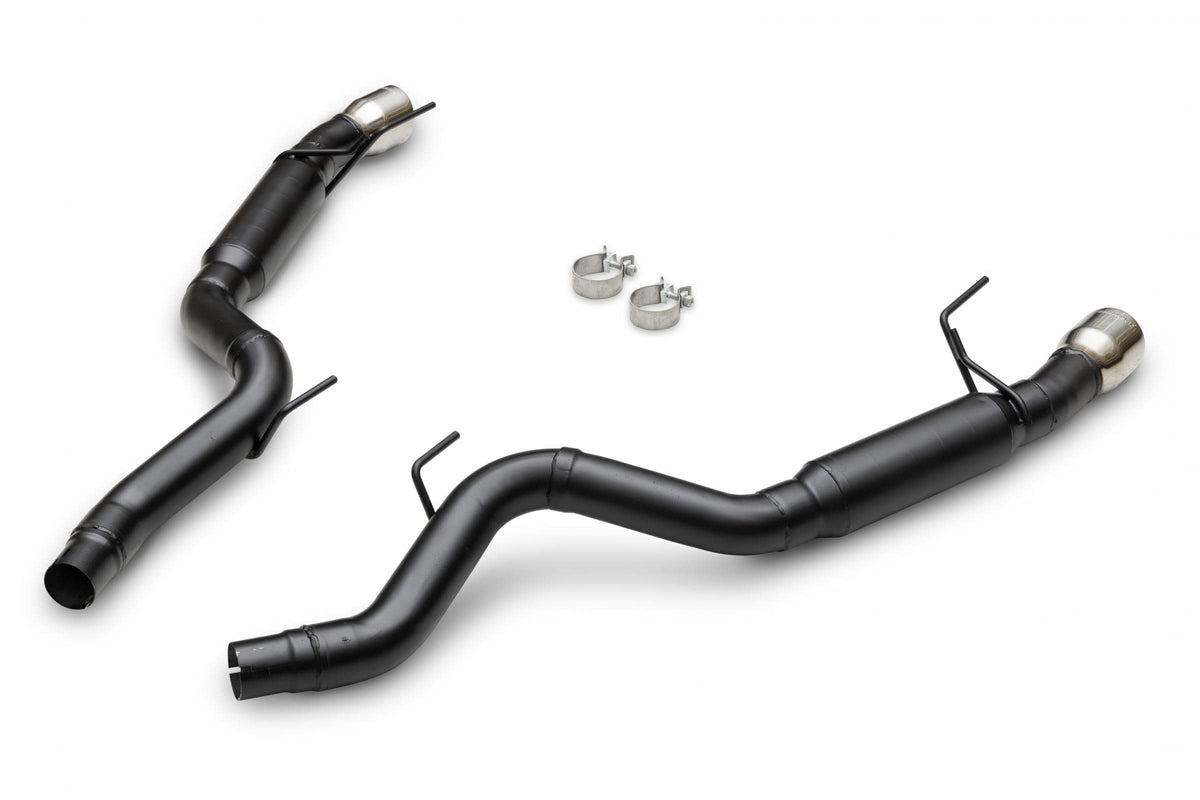 Flowmaster NA Flowmaster 818163 - Outlaw Axle-Back Exhaust System Fits 2024-2026 Ford Mustang Gt 5.0-Liter And Ecoboost 2.3-Liter, Outlaw Axle-Back 3.00-Inch Stainless Steel Exhaust System, 4.00-Inch Polished Tips With No Valves Flowmaster