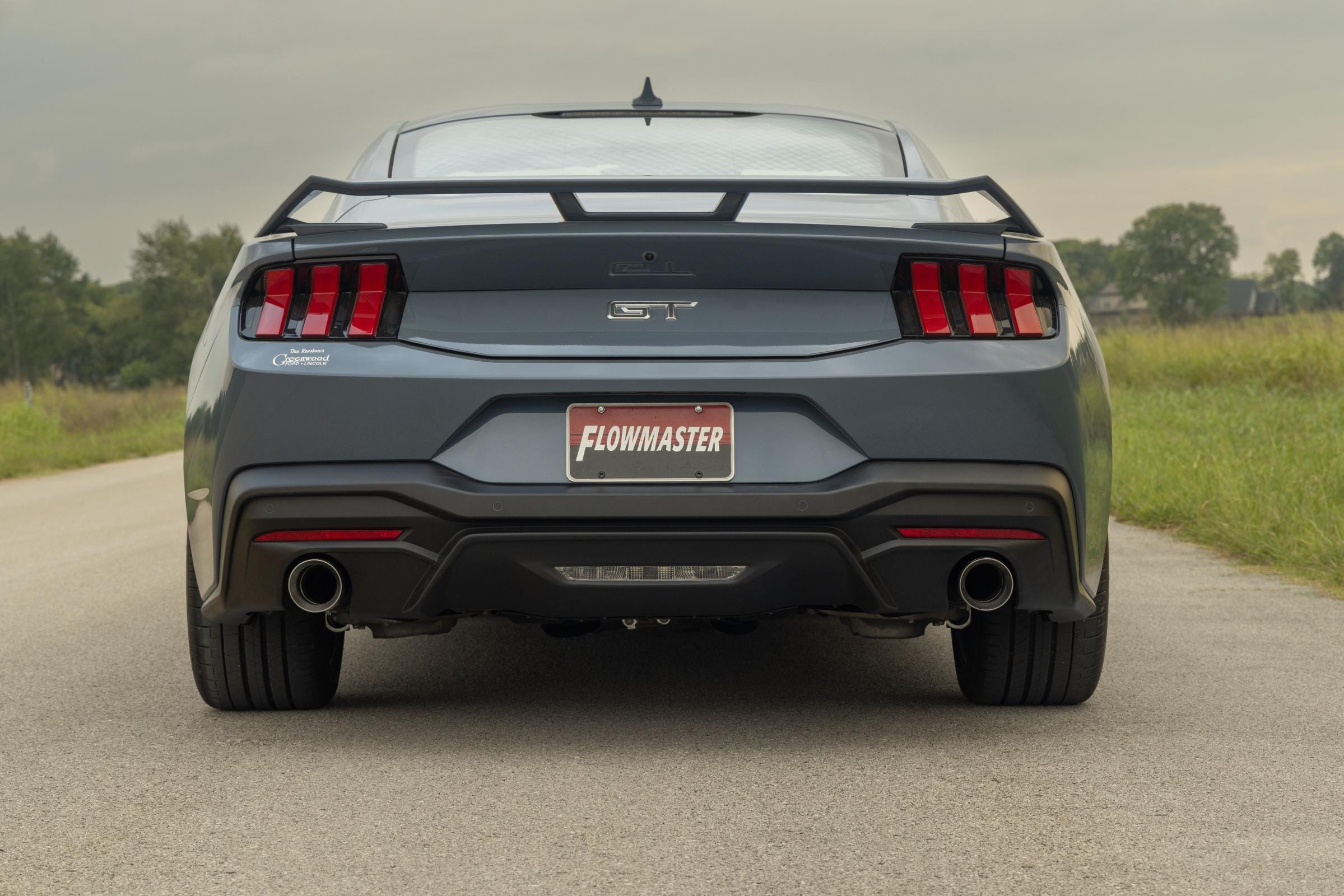 Flowmaster NA Flowmaster 818163 - Outlaw Axle-Back Exhaust System Fits 2024-2026 Ford Mustang Gt 5.0-Liter And Ecoboost 2.3-Liter, Outlaw Axle-Back 3.00-Inch Stainless Steel Exhaust System, 4.00-Inch Polished Tips With No Valves Flowmaster