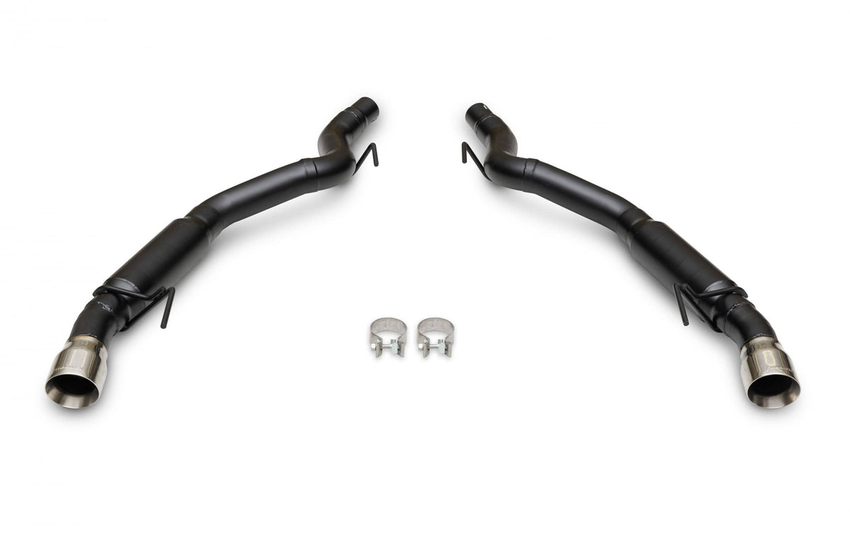 Flowmaster NA Flowmaster 818163 - Outlaw Axle-Back Exhaust System Fits 2024-2026 Ford Mustang Gt 5.0-Liter And Ecoboost 2.3-Liter, Outlaw Axle-Back 3.00-Inch Stainless Steel Exhaust System, 4.00-Inch Polished Tips With No Valves Flowmaster