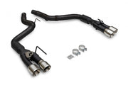 Flowmaster 818164 - Outlaw Axle-Back Exhaust System Fits 2024-2026 Ford Mustang Gt 5.0-Liter And Ecoboost 2.3-Liter, Outlaw Axle-Back 3.0-Inch Stainless Steel Exhaust System, 4.00-Inch Polished Quad Tips With Valves Flowmaster 1