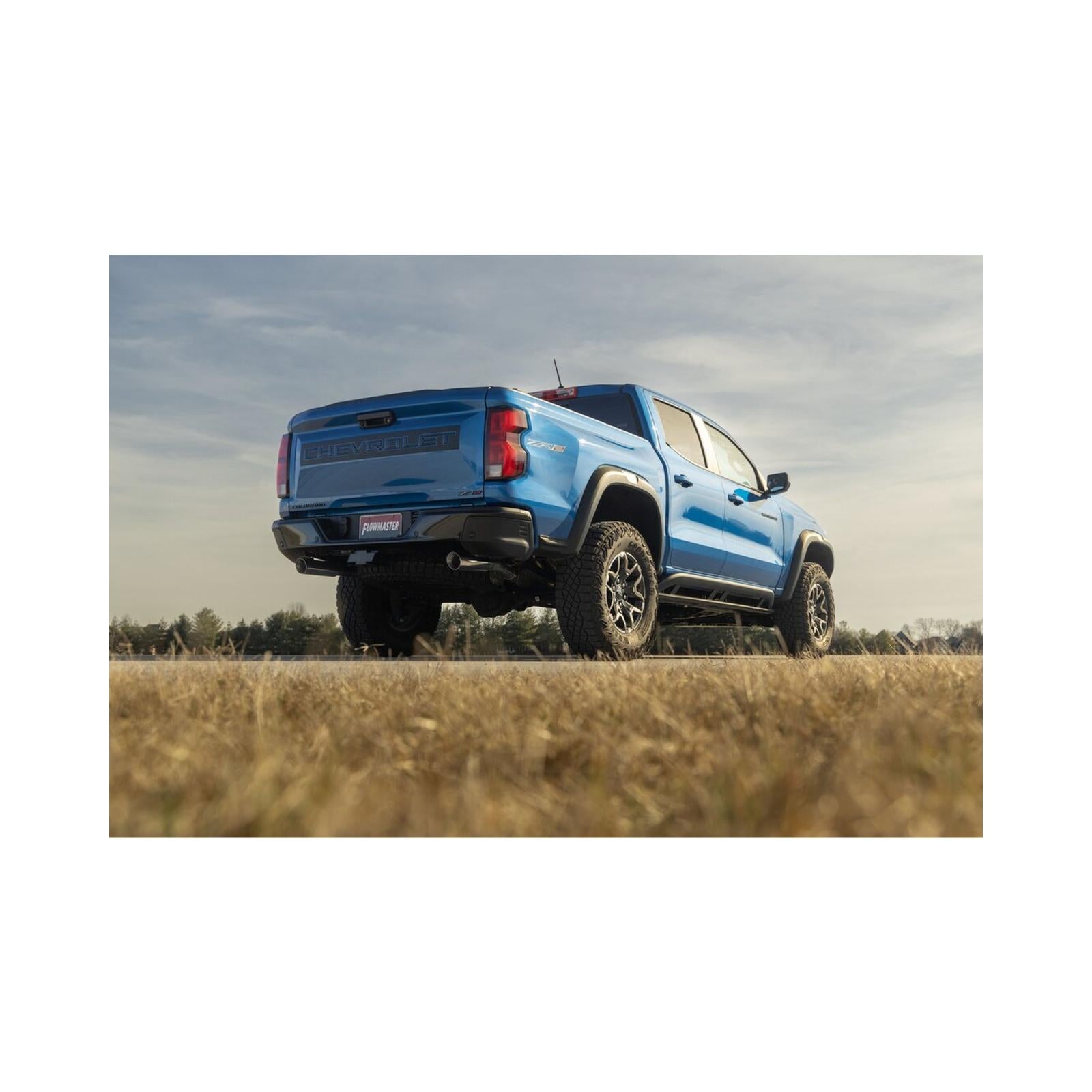 Flowmaster 818167 - American Thunder Cat-Back Exhaust System Fits 2023-2026 GM Colorado / Canyon 2.7-Liter, Cat-Back, Dual Out Same Side Exit, Stainless Steel Exhaust System Flowmaster 2