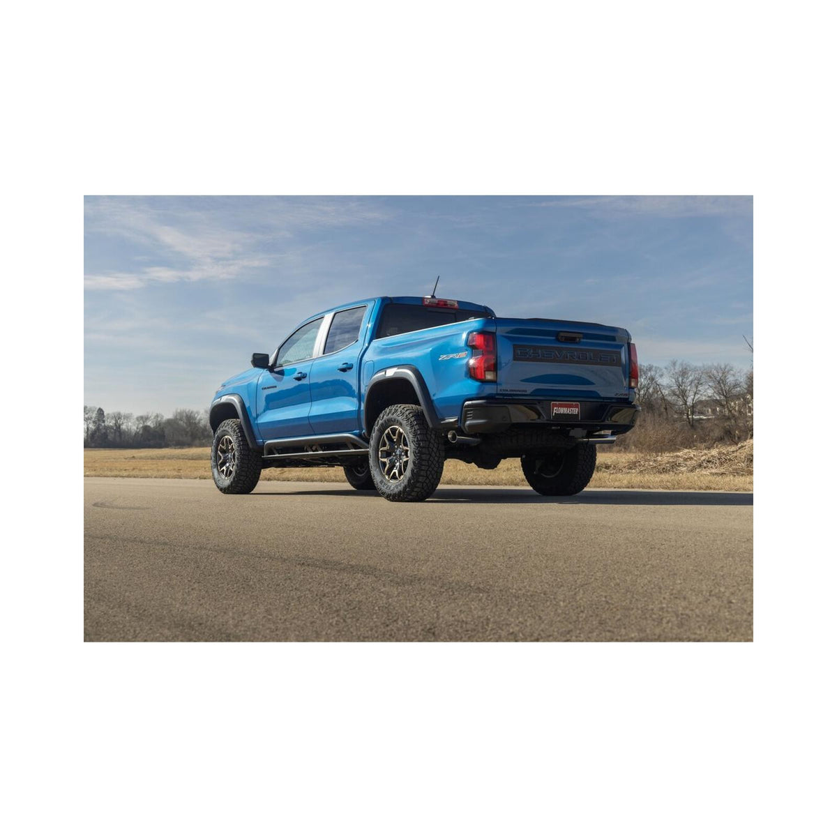 Flowmaster 818167 - American Thunder Cat-Back Exhaust System Fits 2023-2026 GM Colorado / Canyon 2.7-Liter, Cat-Back, Dual Out Same Side Exit, Stainless Steel Exhaust System Flowmaster 4