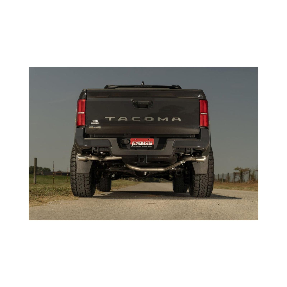 Flowmaster 818176 - American Thunder Cat-Back Exhaust System Fits 2024-2025 Toyota Tacoma 2.4-Liter, All Wheelbases, American Thunder Dual Out Rear