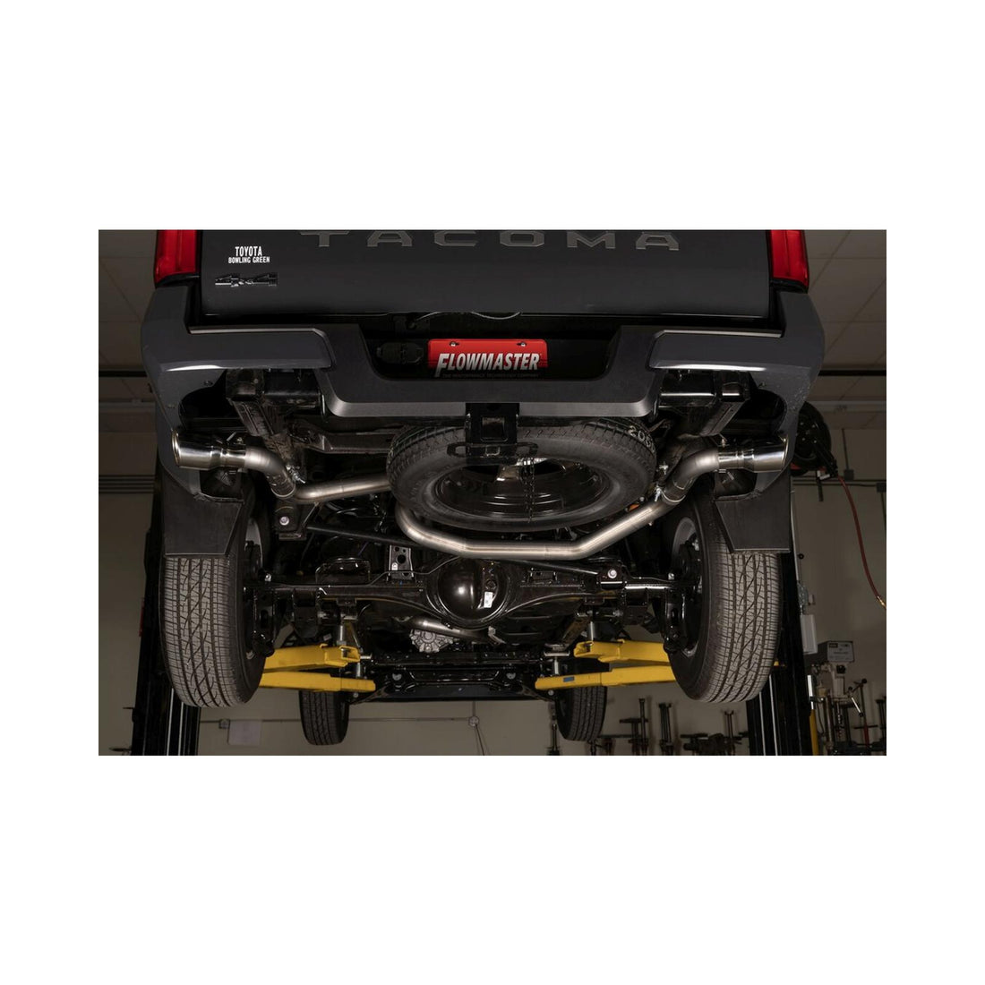 Flowmaster 818176 - American Thunder Cat-Back Exhaust System Fits 2024-2025 Toyota Tacoma 2.4-Liter, All Wheelbases, American Thunder Dual Out Rear