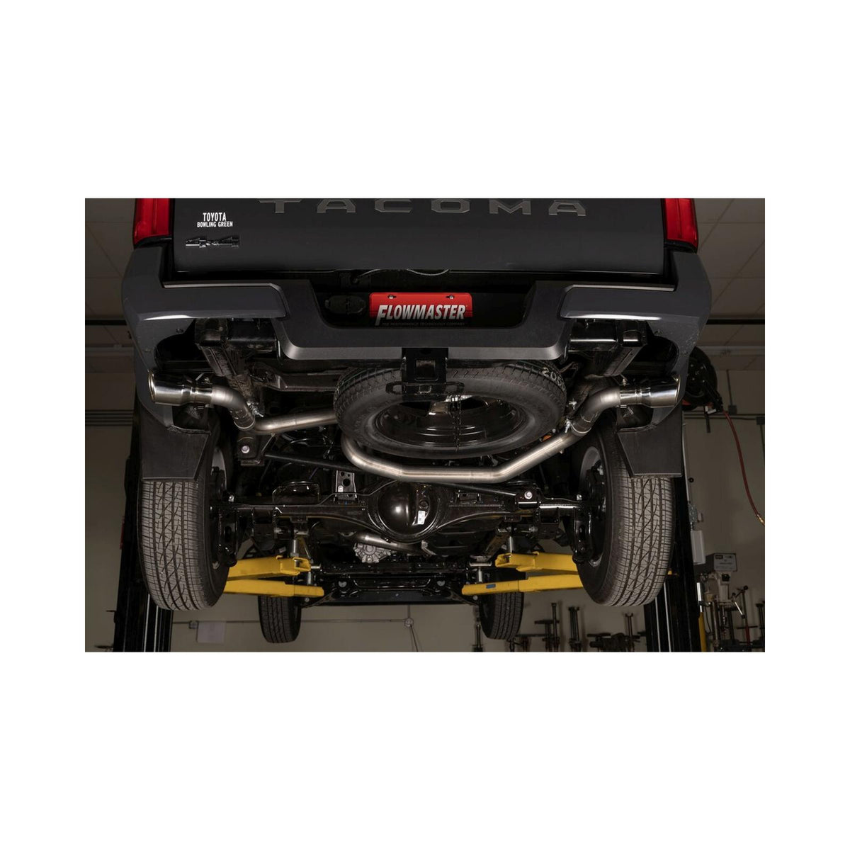 Flowmaster 818176 - American Thunder Cat-Back Exhaust System Fits 2024-2025 Toyota Tacoma 2.4-Liter, All Wheelbases, American Thunder Dual Out Rear
