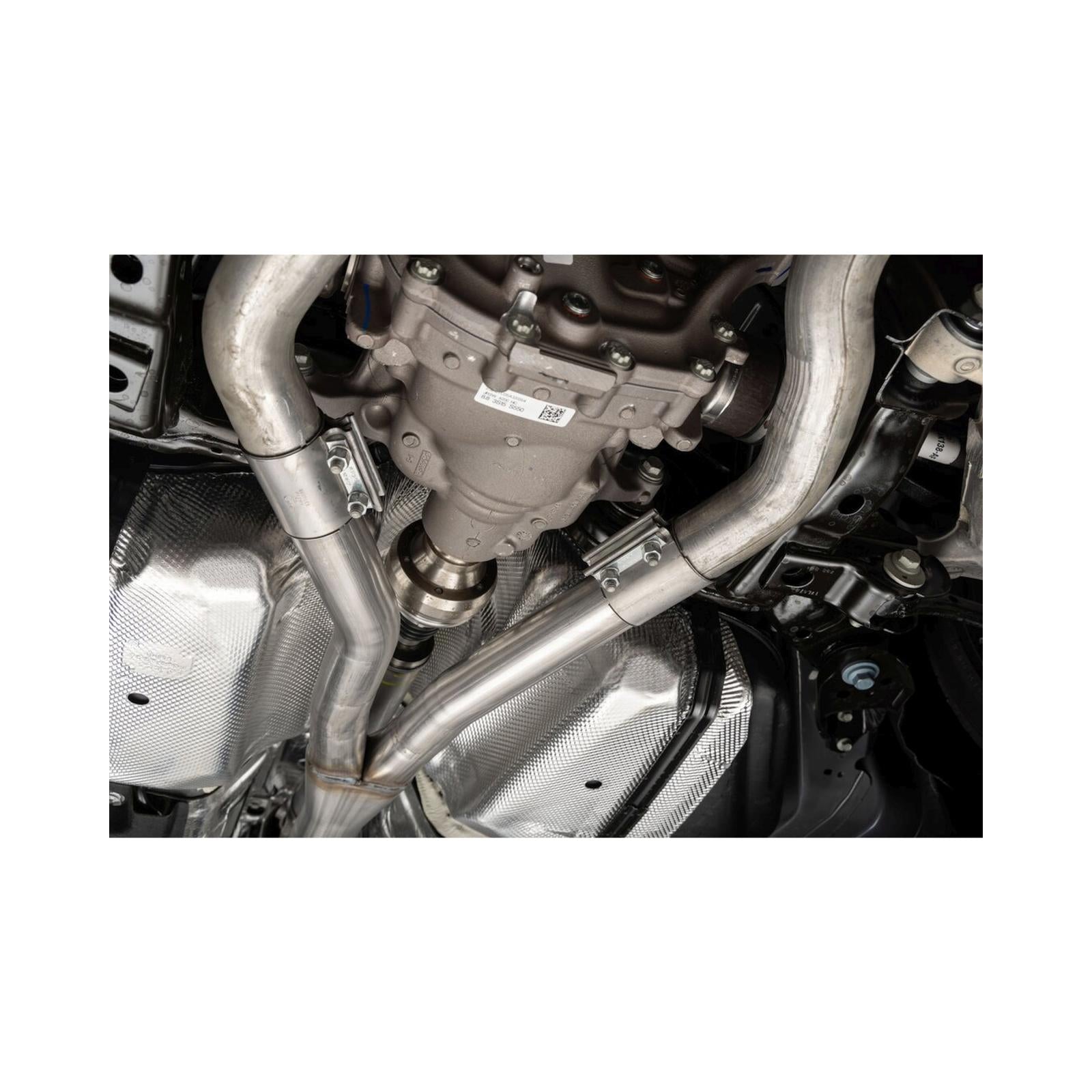 Flowmaster 818193 - Scavenger Y-Pipe Kit Fits 2024-2026 Ford Mustang 2.3-Liter Ecoboost Engines, Stainless Steel Scavenger Y-Pipe Flowmaster 1