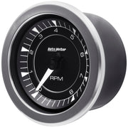 AutoMeter 8197 - GAUGE, TACHOMETER, 3 3/8", 8K RPM, IN-DASH, CHRONO