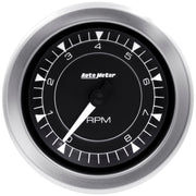 AutoMeter 8197 - GAUGE, TACHOMETER, 3 3/8", 8K RPM, IN-DASH, CHRONO