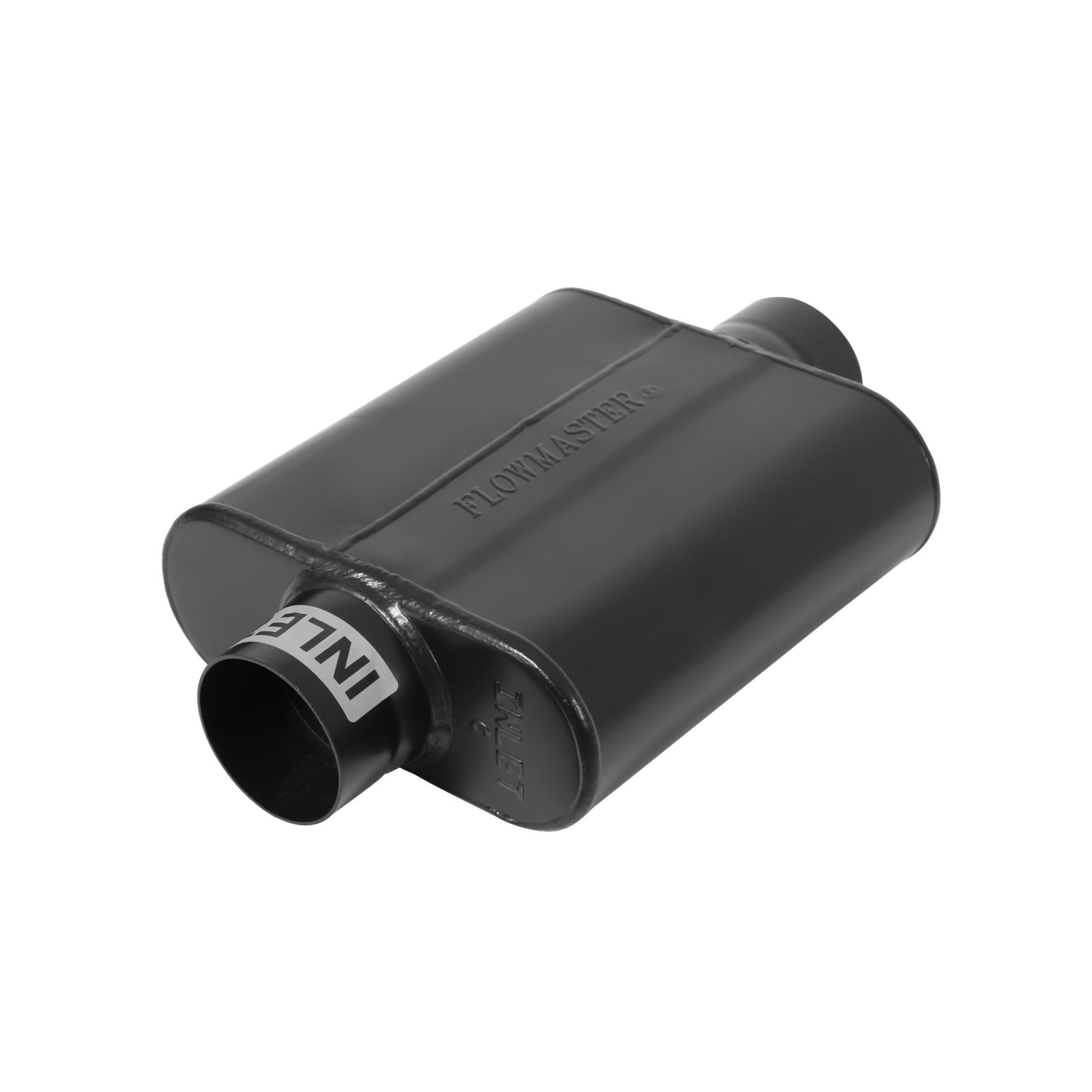 Flowmaster 8325408 40 Series Delta Force Race Muffler 409SS 2.50 Center In/Out Aggressive Sound