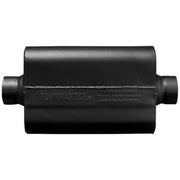 Flowmaster Exhaust Flowmaster 8325508 - 50 Series Delta Force Race Muffler 50 Series Race Muffler 409SS 2.50 Center In 2.50 Center Out, Low Profile -Aggressive Sound Flowmaster