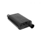 Flowmaster 842443 - 40 Series Delta Flow Chambered Muffler 40 Delta Flow Stainless Steel 2.25 Offset In 2.25 Offset Out Aggressive Sound Flowmaster 2