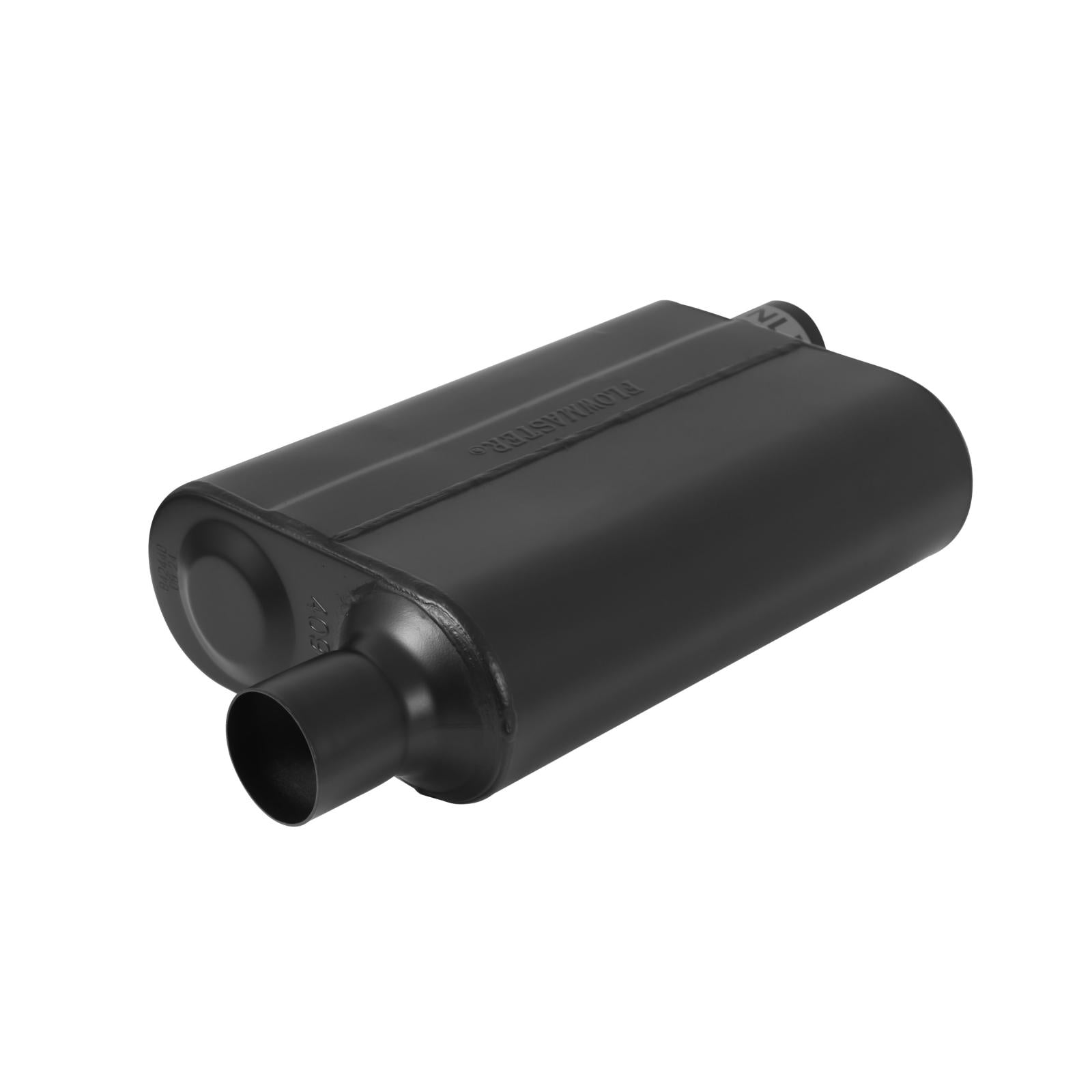 Flowmaster 842448 - Super 44 Series Chambered Muffler Super 44 Series Stainless Steel 2.25 Offset In 2.25 Offset Out Aggressive Sound Flowmaster 1