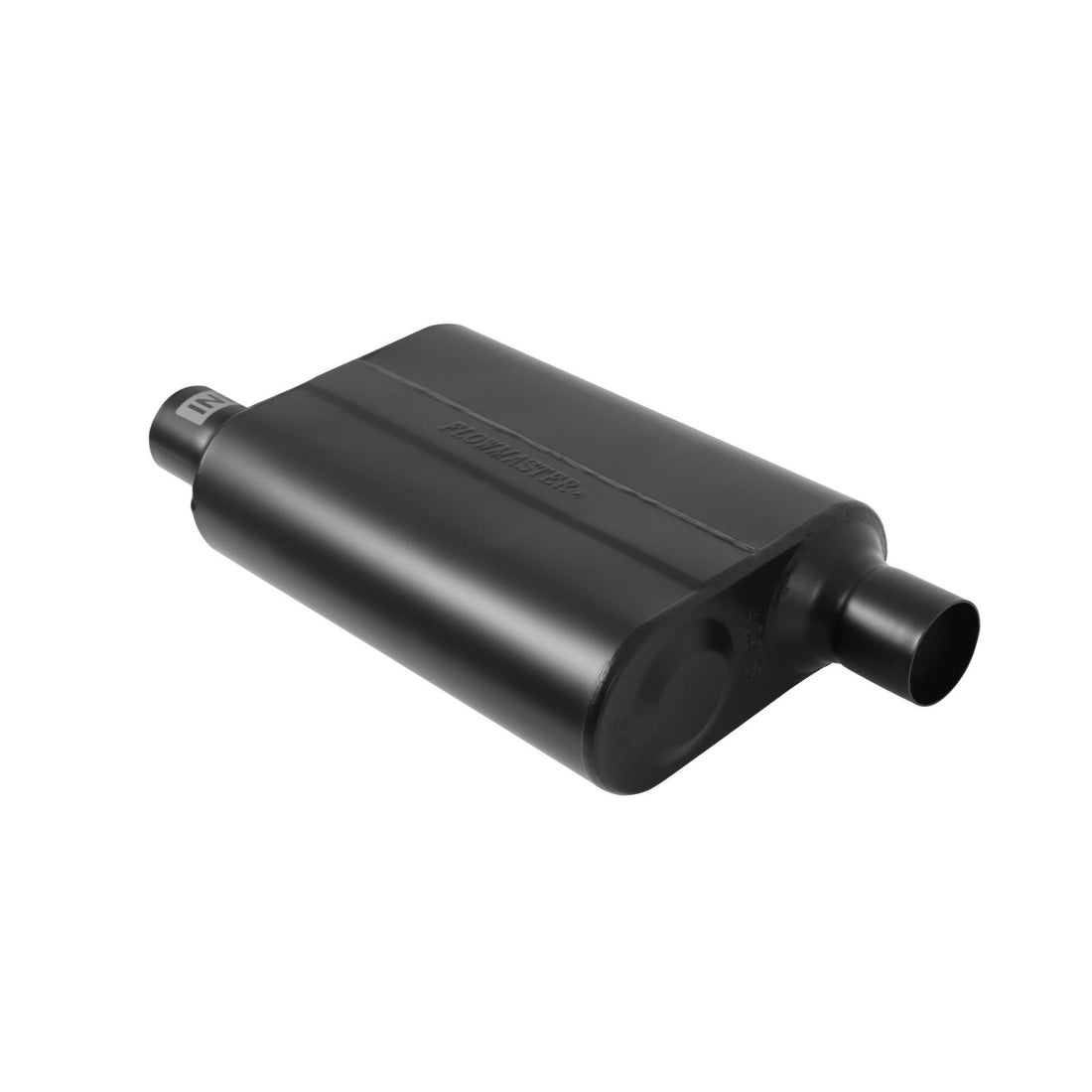 Flowmaster 842448 - Super 44 Series Chambered Muffler Super 44 Series Stainless Steel 2.25 Offset In 2.25 Offset Out Aggressive Sound Flowmaster 2