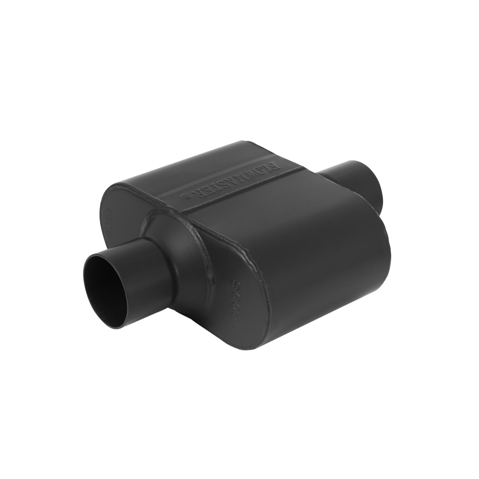 Flowmaster 842515 - Super 10 Series Chambered Muffler Super 10 Series Stainless Steel 2.50 Center In 2.50 Center Out Aggressive Sound Flowmaster 1