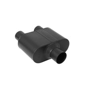 Flowmaster 8425152 Super 10 Series Chambered Muffler Stainless Steel 2.50 Center In 2.25 Dual Out