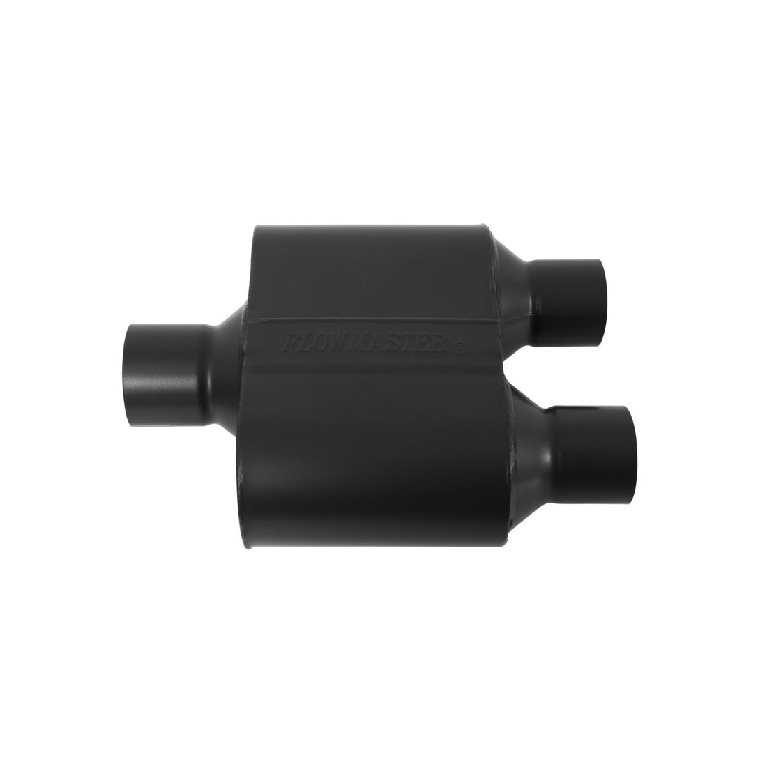 Flowmaster 8425152 Super 10 Series Chambered Muffler Stainless Steel 2.50 Center In 2.25 Dual Out