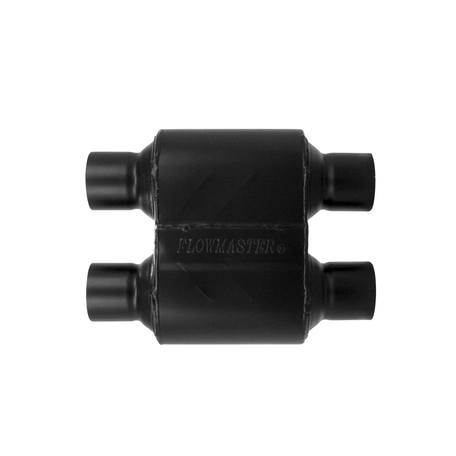 Flowmaster Exhaust Flowmaster 8425154 - Super 10 Series Chambered Muffler Super 10 Series Stainless Steel 2.50 Inch In/Out Super Aggressive Sound Flowmaster