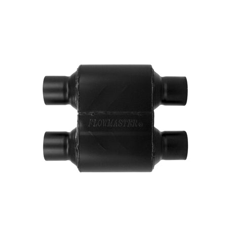 Flowmaster Exhaust Flowmaster 8425154 - Super 10 Series Chambered Muffler Super 10 Series Stainless Steel 2.50 Inch In/Out Super Aggressive Sound Flowmaster