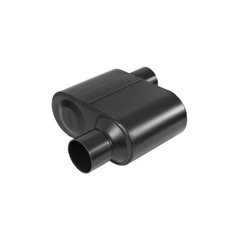 Flowmaster 842518 - Super 10 Series Chambered Muffler Super 10 Series Stainless Steel 2.50 Offset In 2.50 Offset Out Aggressive Sound Flowmaster 3