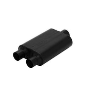 Flowmaster 8425453 - Super 44 Series Chambered Muffler Super 44 Series Stainless Steel 2.5 In (D) / 3.0 Out Center Aggressive Sound Flowmaster 1