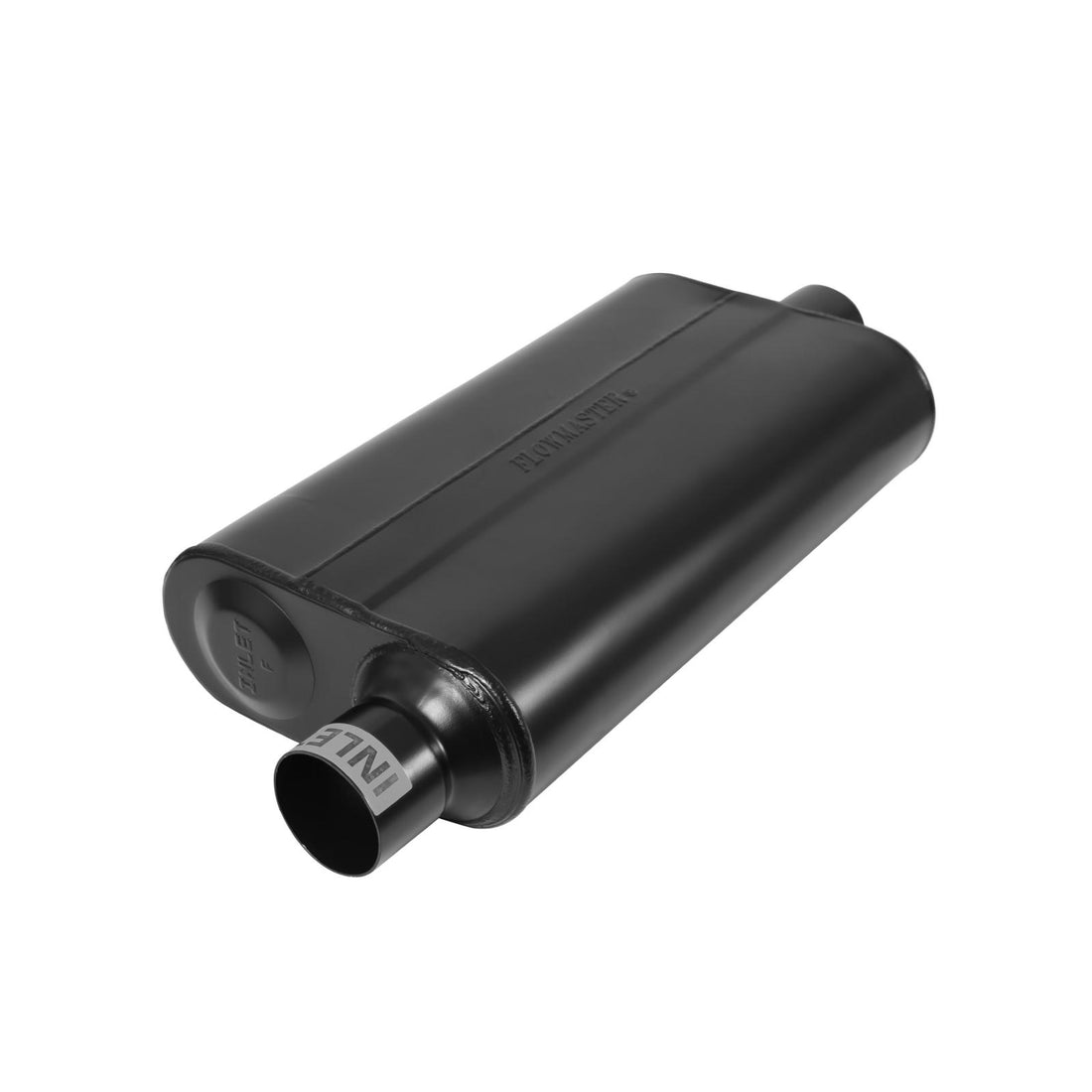 Flowmaster 842551 - 50 Series Delta Flow Chambered Muffler 50 Delta Flow Stainless Steel 2.50 Offset In 2.50 Center Out Moderate Sound Flowmaster 1