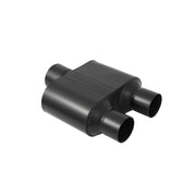 Flowmaster 8430152 - Super 10 Series Chambered Muffler Super 10 Series Stainless Steel 3.00 Center In 2.50 Dual Out Aggressive Sound Flowmaster 2
