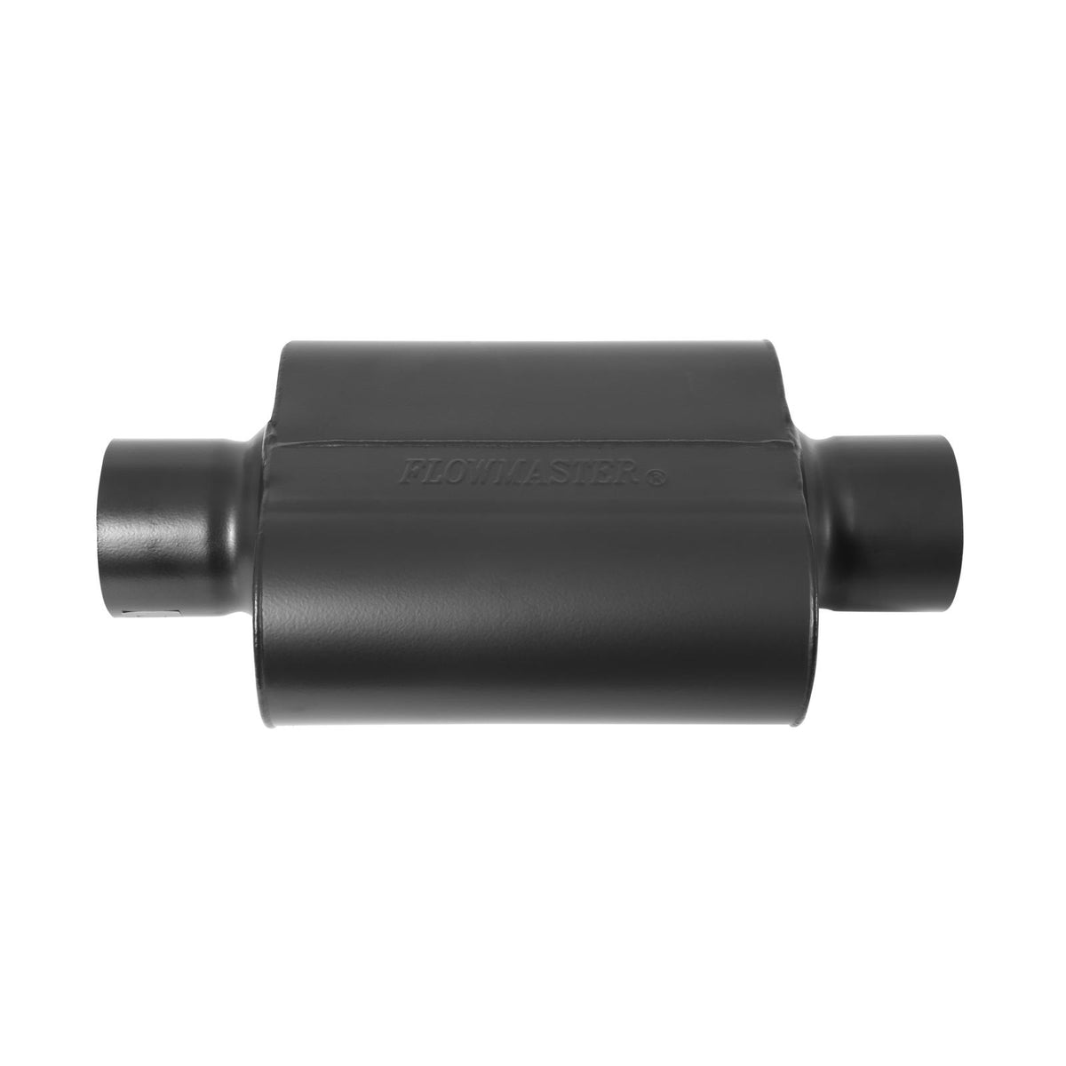 Flowmaster 8430408 - 40 Series Delta Force Race Muffler 40 Series Race Muffler 409SS- 3.00 Center In 3.00 Center Out Aggressive Sound Flowmaster 4