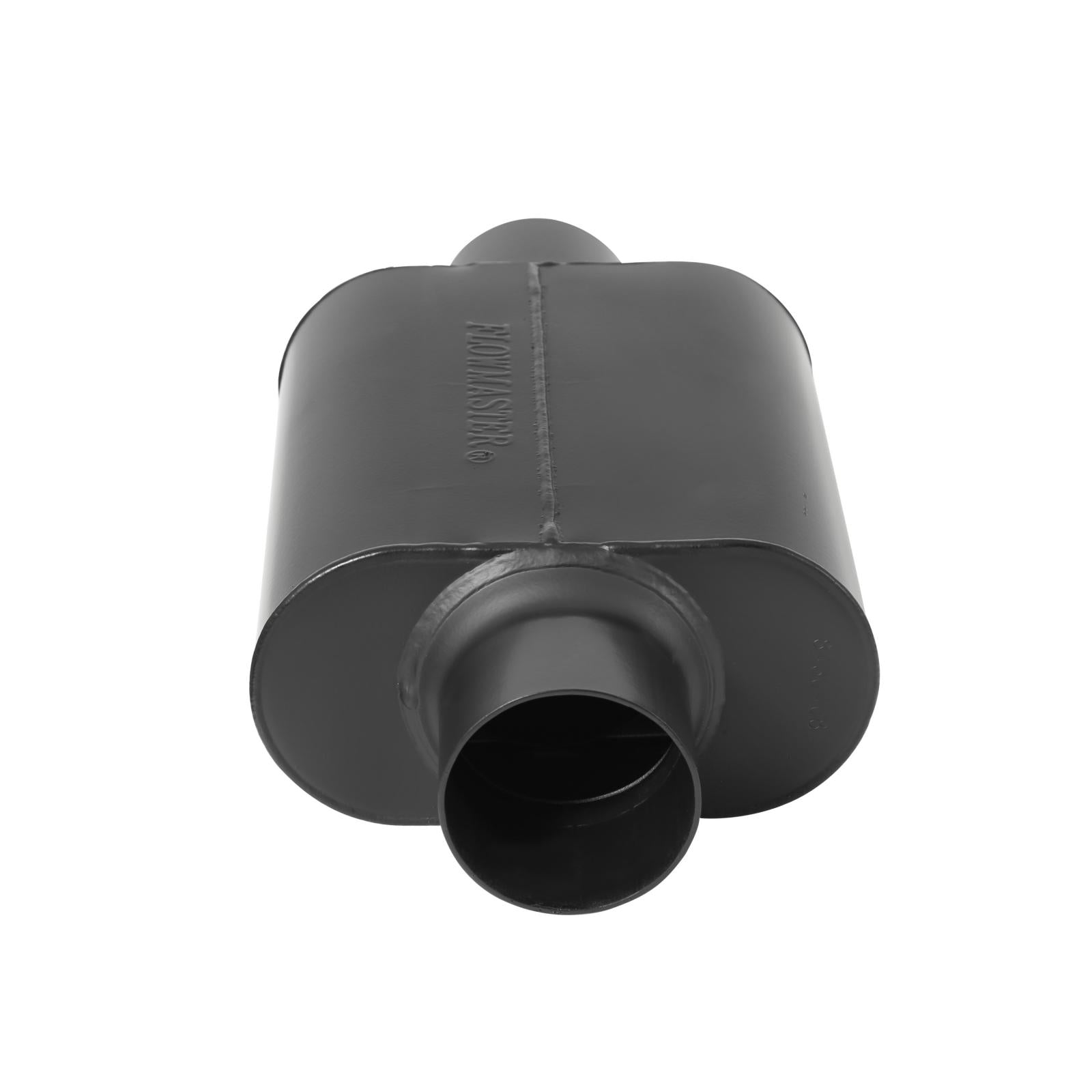Flowmaster 8430408 - 40 Series Delta Force Race Muffler 40 Series Race Muffler 409SS- 3.00 Center In 3.00 Center Out Aggressive Sound Flowmaster 5