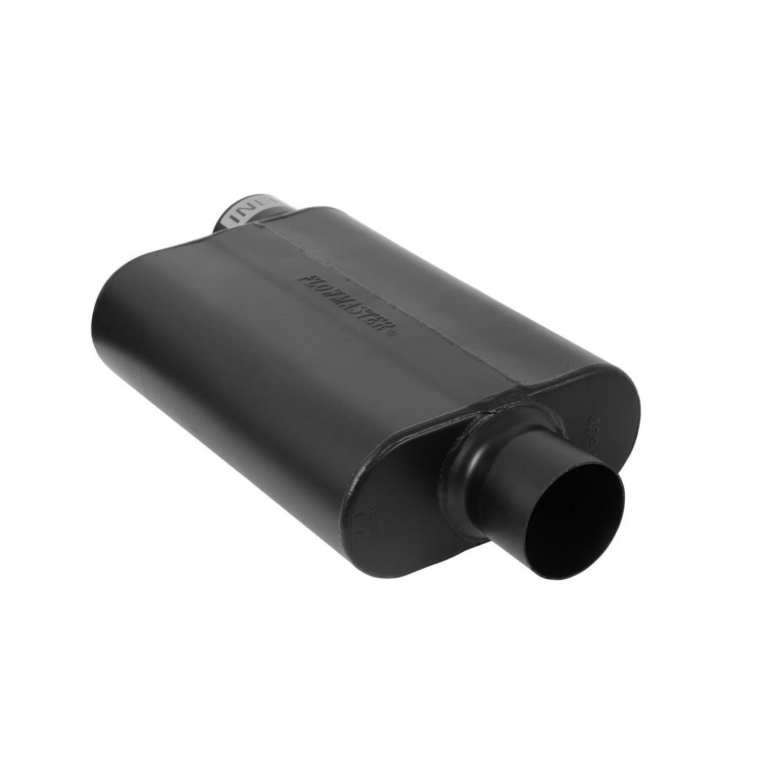 Flowmaster 843041 - 40 Series Delta Flow Chambered Muffler 40 Delta Flow Stainless Steel 3.00 Offset In 3.00 Center Out Aggressive Sound Flowmaster 2