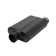 Flowmaster 843041 - 40 Series Delta Flow Chambered Muffler 40 Delta Flow Stainless Steel 3.00 Offset In 3.00 Center Out Aggressive Sound Flowmaster 3
