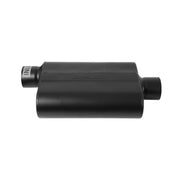 Flowmaster 843041 - 40 Series Delta Flow Chambered Muffler 40 Delta Flow Stainless Steel 3.00 Offset In 3.00 Center Out Aggressive Sound Flowmaster 4