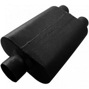 Flowmaster Exhaust Flowmaster 8430452 - Super 44 Series Chambered Muffler Super 44 Series Stainless Steel 3.00 Center In 2.50 Dual Out Aggressive Sound Flowmaster