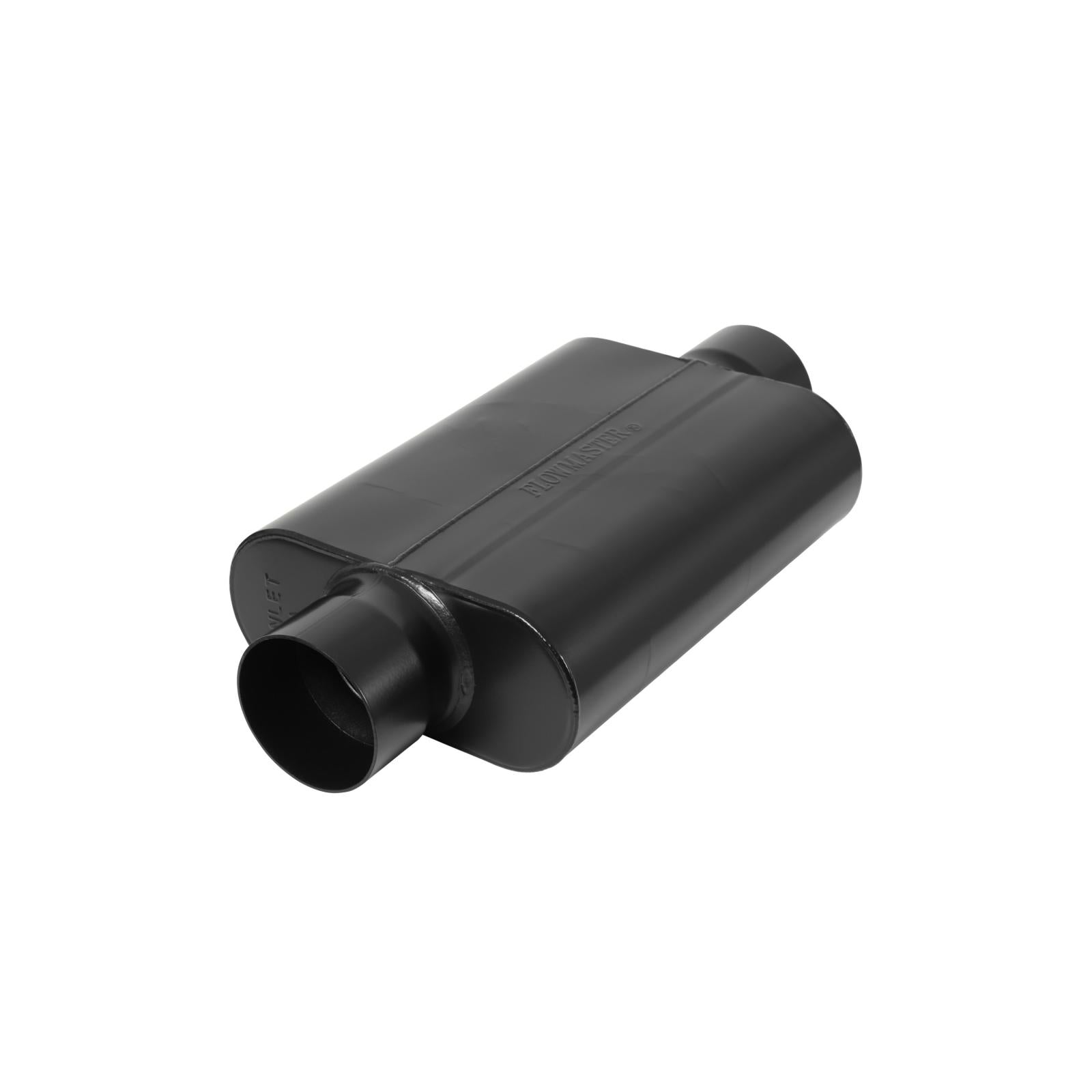 Flowmaster 8435409 - 40 Series Delta Force Race Muffler 40 Series Race Muffler 409SS 3.50 Center In 3.50 Center Out -Aggressive Sound Flowmaster 1