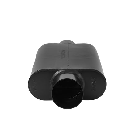 Flowmaster 8435409 - 40 Series Delta Force Race Muffler 40 Series Race Muffler 409SS 3.50 Center In 3.50 Center Out -Aggressive Sound Flowmaster 5